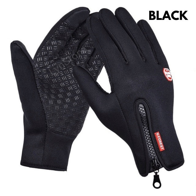 Winter Touchscreen Motorcycle Gloves – Waterproof, Windproof, and Fleece-Lined Riding Sports Gloves for Men & Women
