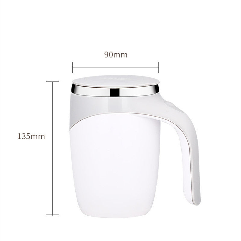 Rechargeable Automatic Stirring Coffee Cup – Magnetic Self-Stirring Mug for Coffee, Milk, and Shakes