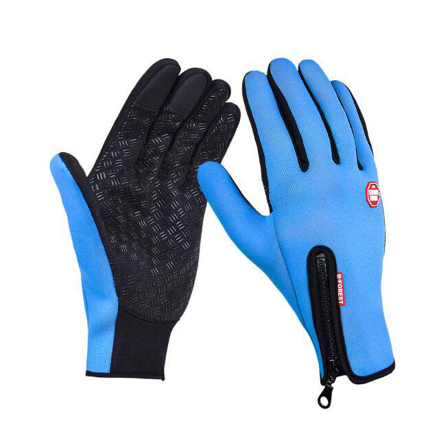 Winter Touchscreen Motorcycle Gloves – Waterproof, Windproof, and Fleece-Lined Riding Sports Gloves for Men & Women